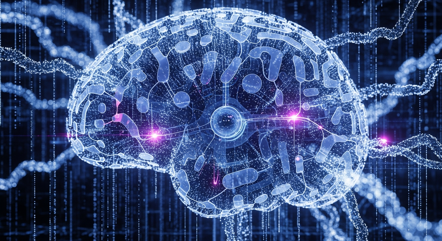 AI neural network visualization for business automation